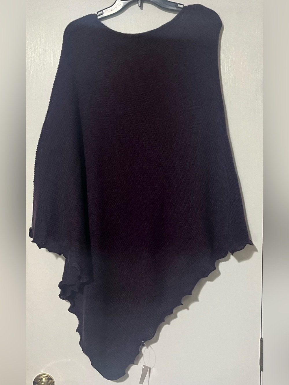 Women’s Ruffled Poncho - New